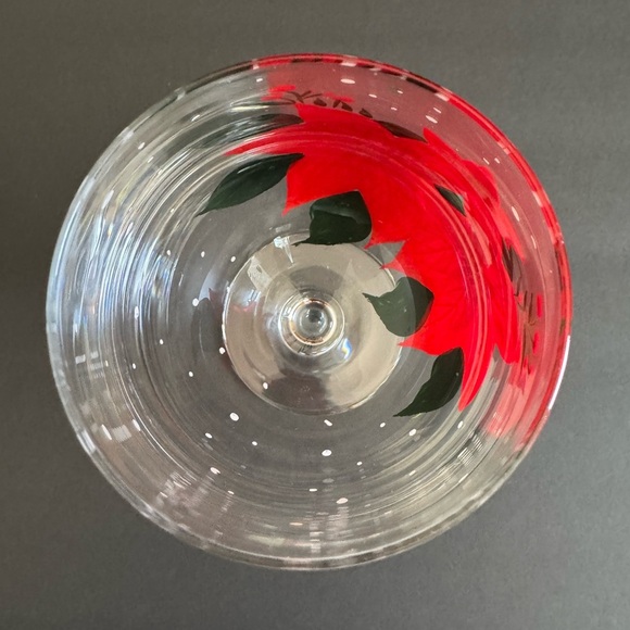 Pier 1 Red and Green Holiday Decor Wine Glass - Picture 5 of 6